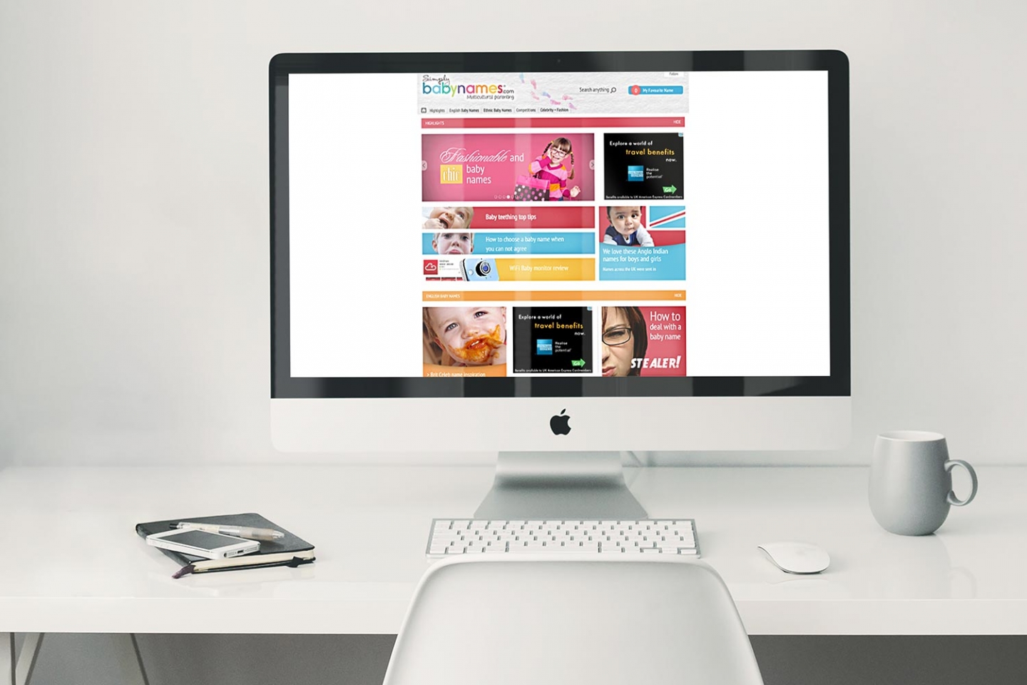 Simply Baby Names Website